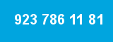 923 786 11 81